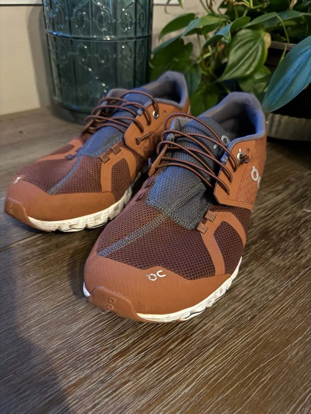 On Running Cloud Sneakers Brown Rust